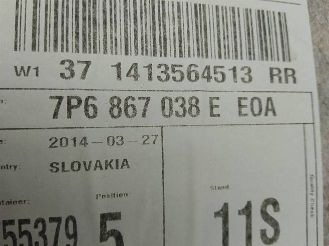  7P6867038FEOA
