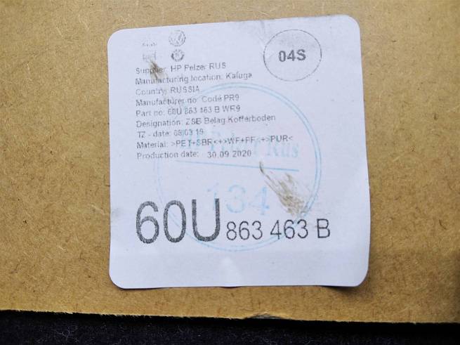  60U863463BWR9