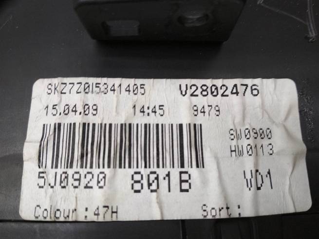  5J0920801B