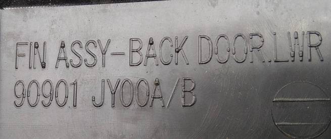 90901JY00A
